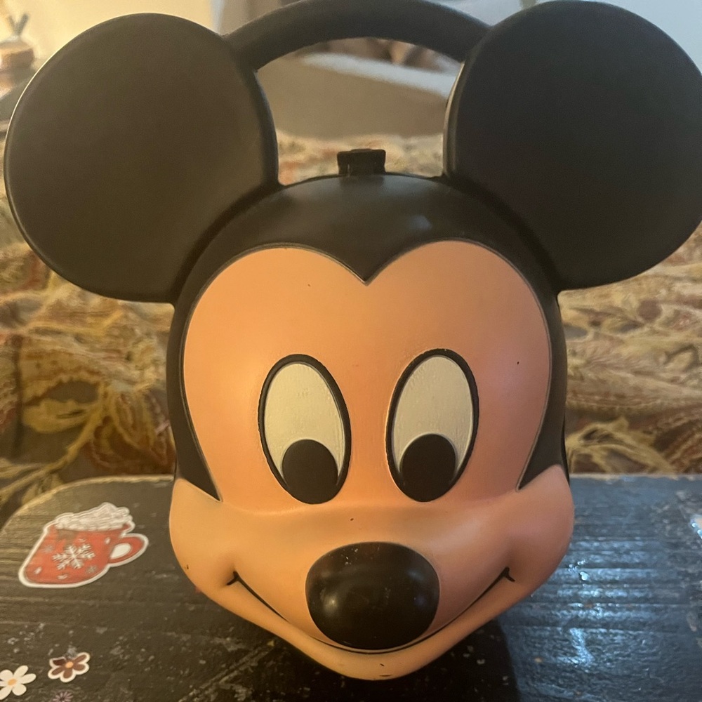 Aladdin Mickey Mouse Vintage Lunch Box from 1980